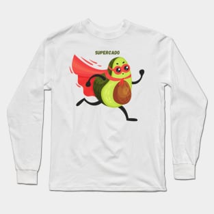 I&#39;m Supercado With The Avocado Long Sleeve T-Shirt